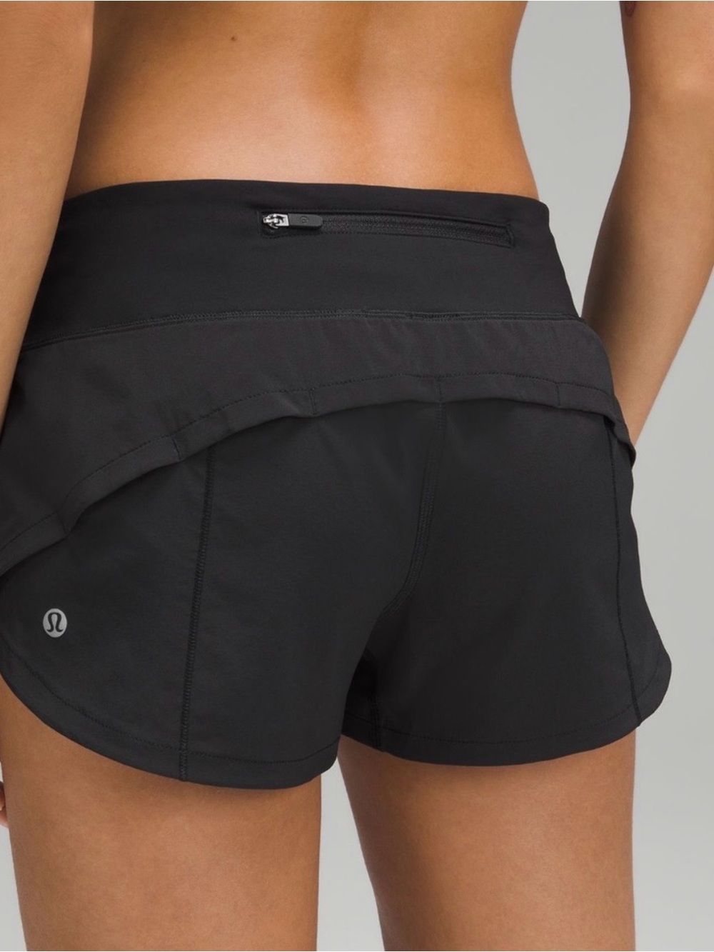 lululemon athletica Black Women's Athletic Shorts, size 2, NWT